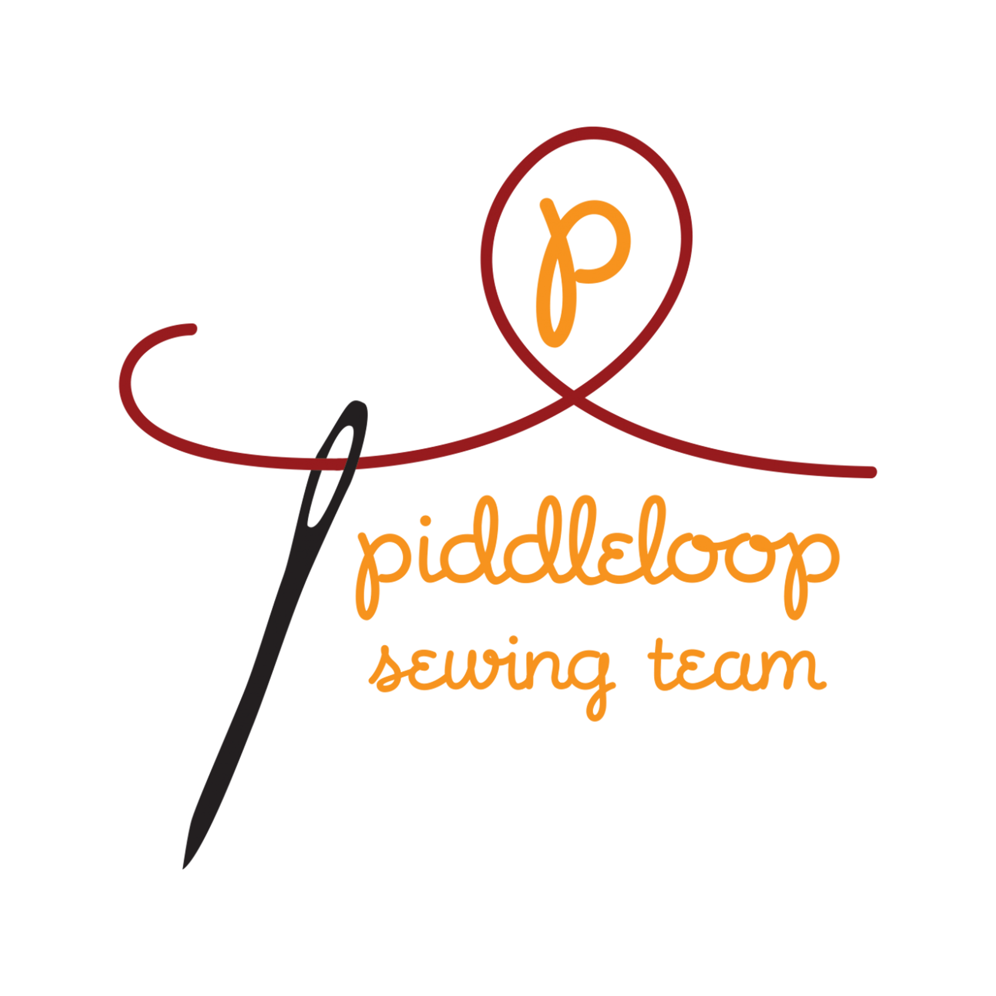 Piddleloop Sewing Team - color logo
