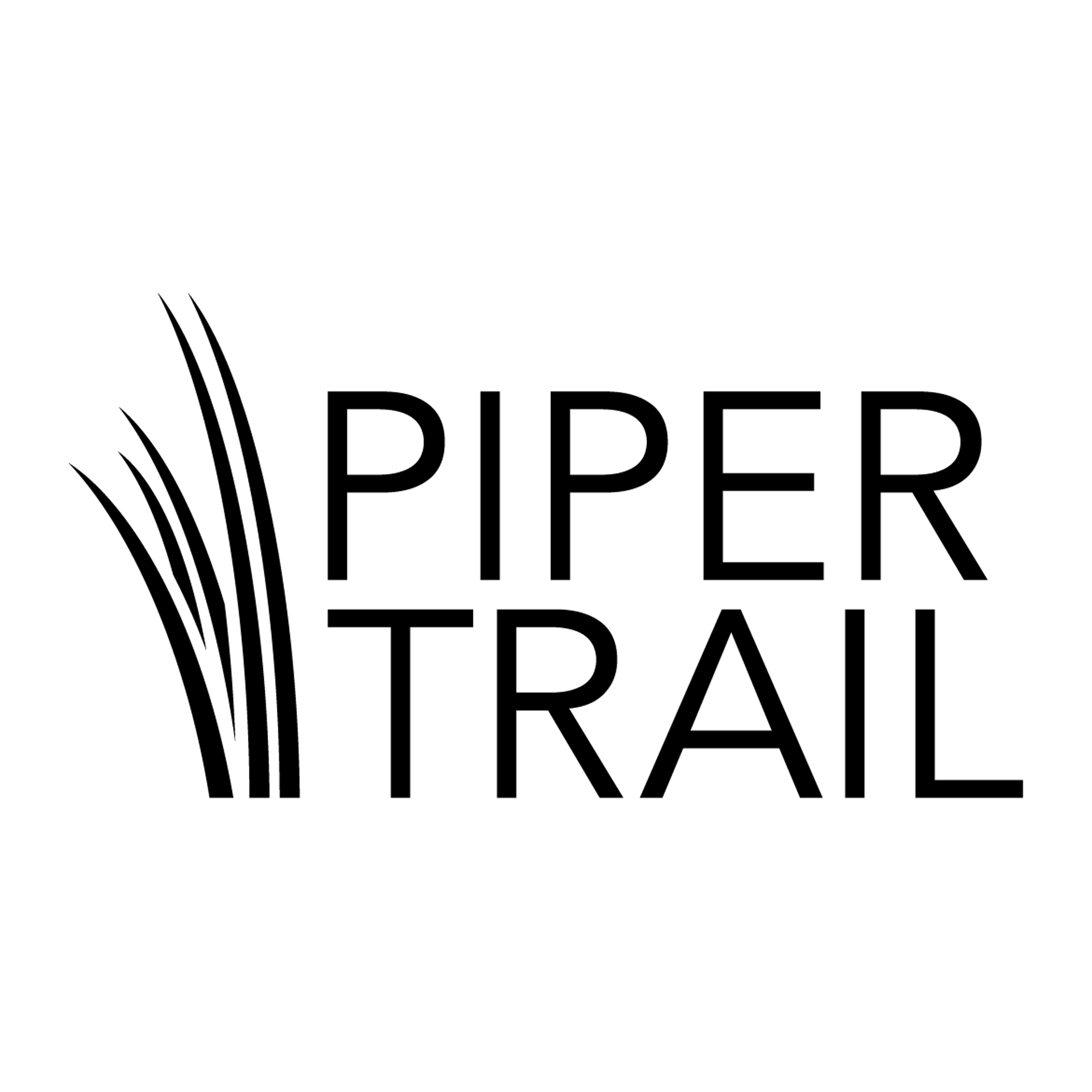 Piper Trail - black & white logo